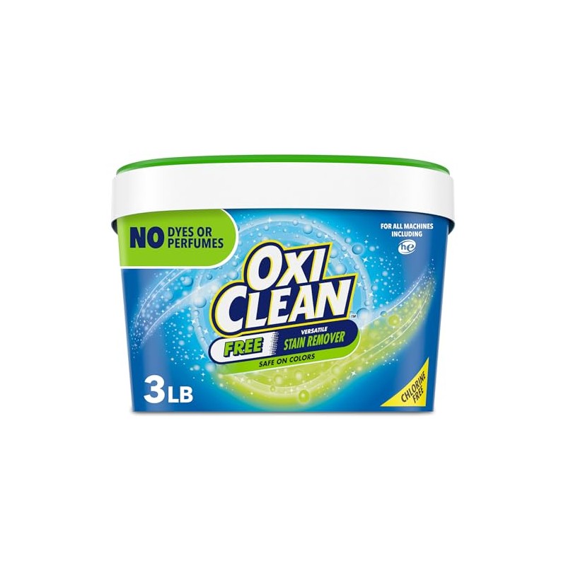 OxiClean Versátil quitamanchas sin 3 libras.