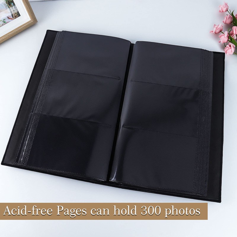 Vienrose 6x4 Photo Albums Slip in for 300 Photos Linen