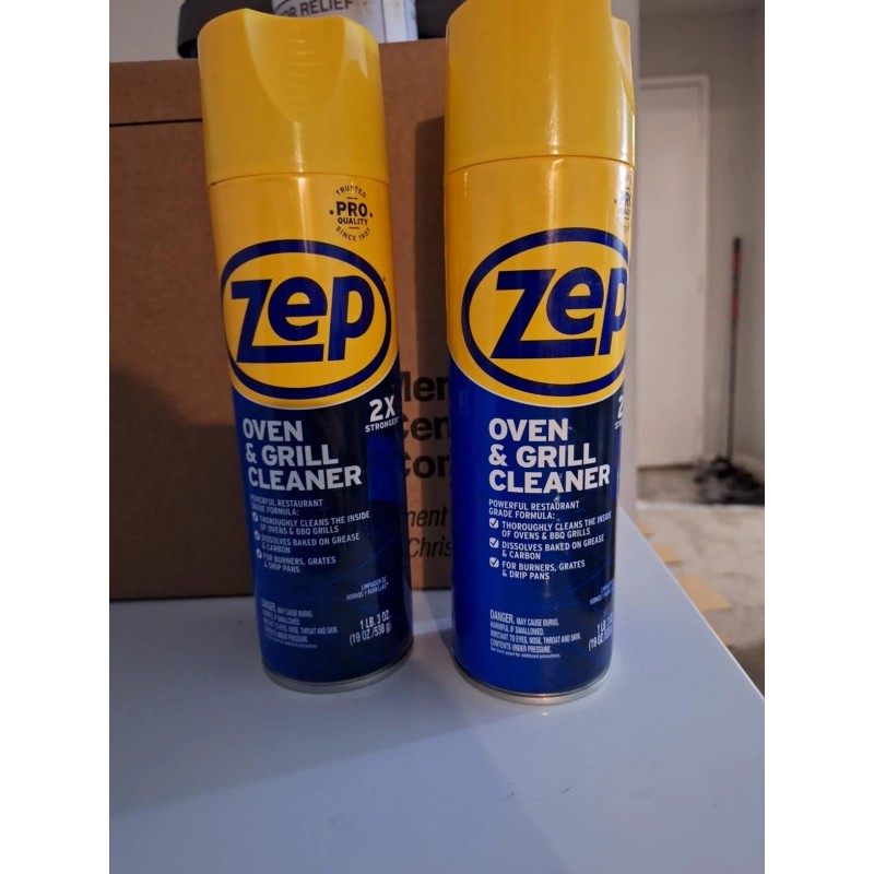 Zep Heavy-Duty Oven & Grill Cleaner Spray – Industrial Strength