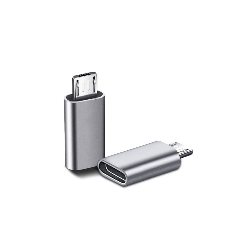 Zoye 2 Pack USB C to Micro USB Adapter -