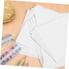 Operitacx 12Pcs Cloth Embroidery Fabric Squares Various Soft Polyester-Cotton for
