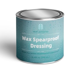 Jacket Fabric Wax Dressing - Natural Protection Against Water, Wind & Abrasion | Easy Heat-Activated Canvas Wax | Rejuvenate & Preserve Resistance & Flexibility for Canvas, Cotton, Outdoor Jackets