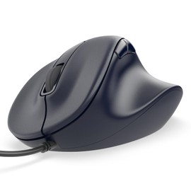 Elecom Wired Mouse EX-G, Silent, L-Size, 5 Buttons, "AskDoctors Evaluation Service" Certified, Antibacterial, Black M-XGL30UBSKABK