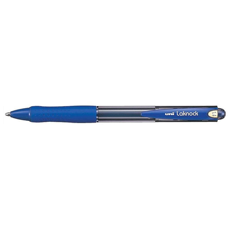 Uni-Ball Laknock SN100/14 1.4mm Ballpoint Pen - Blue (Pack of