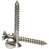 Merriway BH02296 Slotted Raised Countersunk Wood Screws, 3/4 inch x