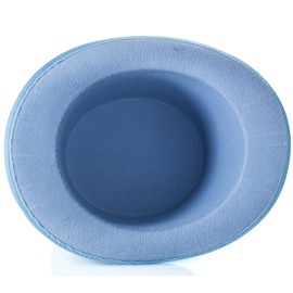 Tigerdoe Top Hats - 4 Pack Costume Hats - Black, White, Brown, Blue Party Hats