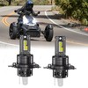Fit for Can-Am Ryker/Ryker Rally Edition,H4/9003/HB2 Headlight Bulbs,IP68 800% Brightness