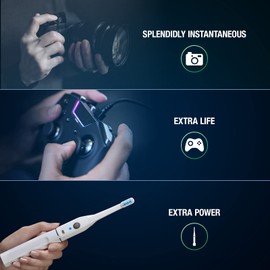 HiQuick HiQuick Rechargeable AAA Batteries 8 Pack, 1100mAh NiMH Triple AAA Batteries Pre-Charged