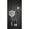 Viners Barware Collection Accessory Set, Stainless Steel, Silver, 29.9 x