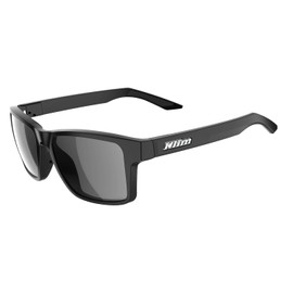KLIM Ignition Sunglasses - Matte Black Frame - Smoke Black Mirrored Lens