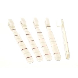 5-PACK White Vintage Designer Toothbrush Alan Stuart of New York FUN NEW