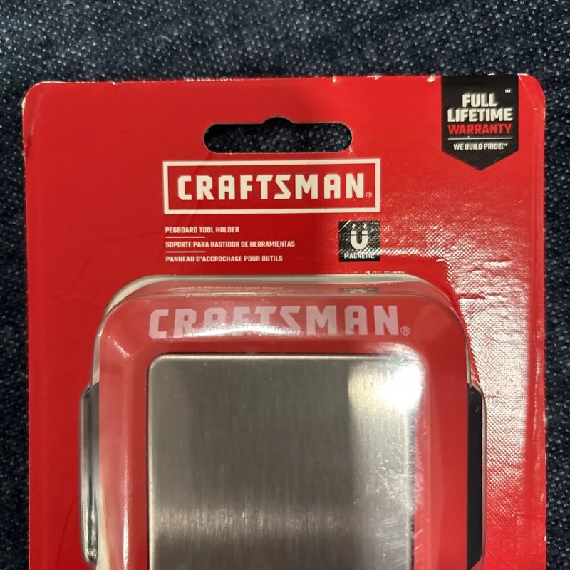 Craftsman 2- CRAFTSMAN Plastic/Steel Tool Holder 2-piece Pegboard Tool Holder