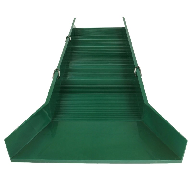 Serious Detecting Lightweight Green Sluice Box 30" w/ Shoulder Strap