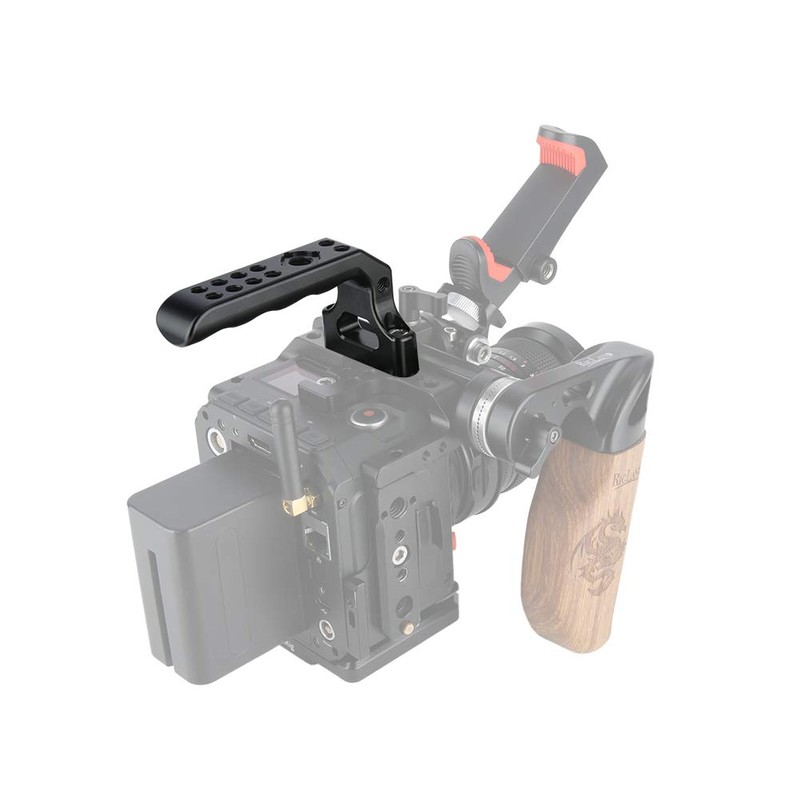 NICEYRIG Mini Top Handle Cheese Handle Universal RED DSMC2 Shooting