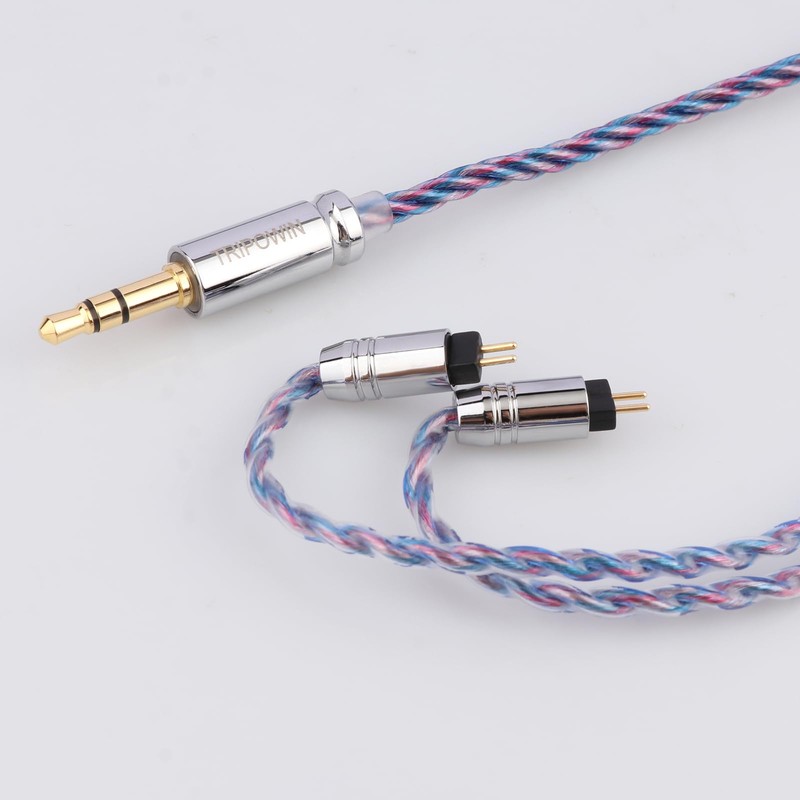 Linsoul Tripowin Sirene 4 Cores IEM Cable, 24AWG OFC Replacement