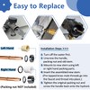 123-0095 Stem Assembly Replacement for 12" 500 Series Mansfield Style