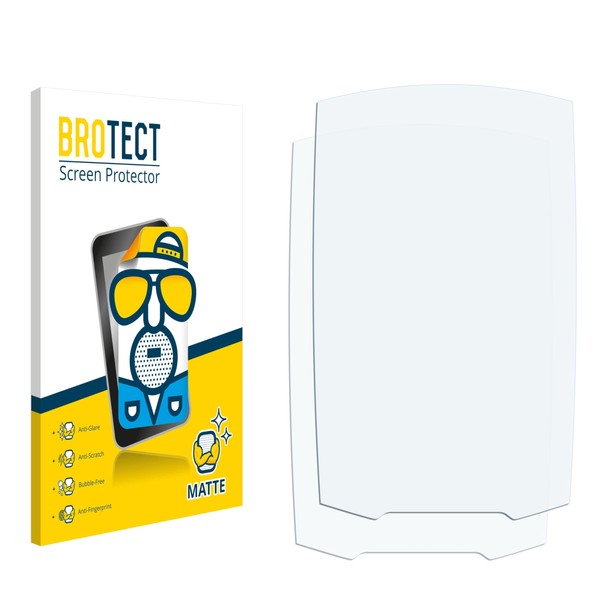 BROTECT Anti-Glare Screen Protector for Garmin GPSMAP 62st (Pack of