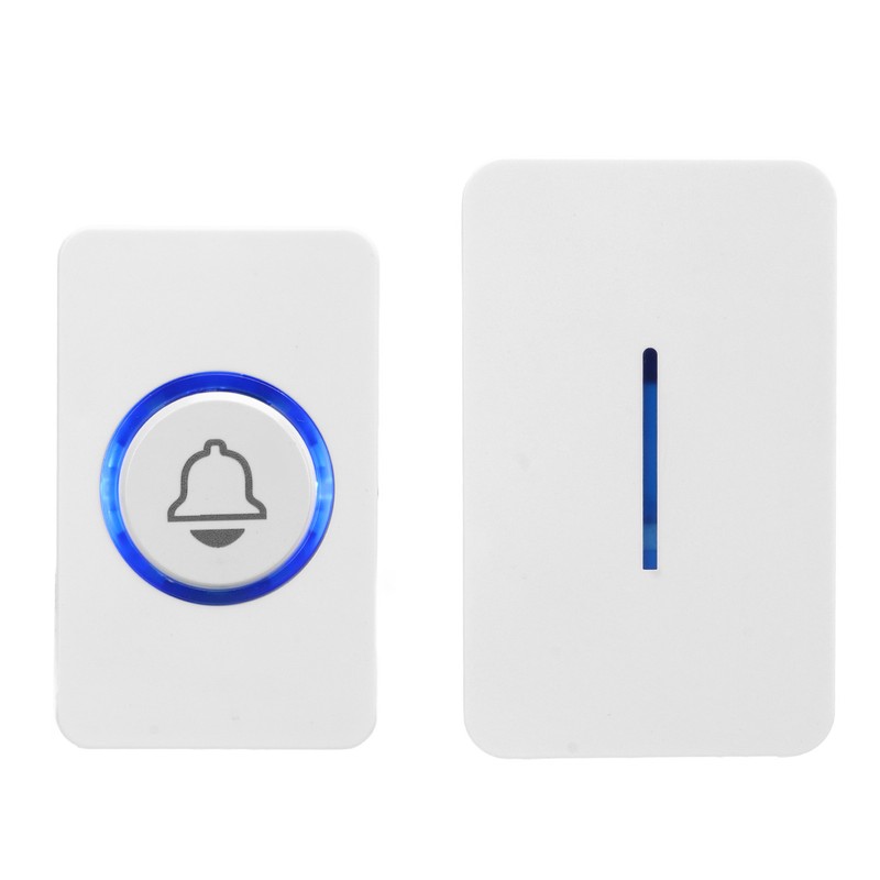 Remote Control Doorbell Wireless Long Distance Loud Volume Stick Music