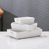KitchenTour Ceramic Bakeware Set, Rectangular Baking Dish Casserole Dish Lasagna