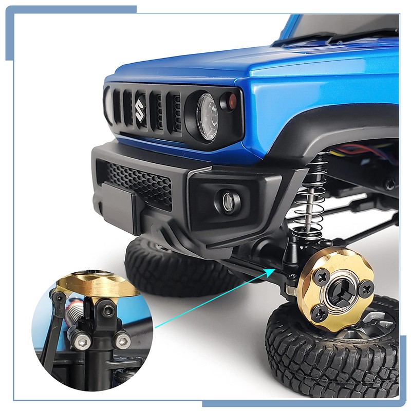 Zolikar 4PCS RC Aluminum Alloy Shocks Absorber Dampers for Kyosho