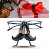 Nose Shaped Eyeglasses Holder Iron Nose and Mustache Shaped Eye