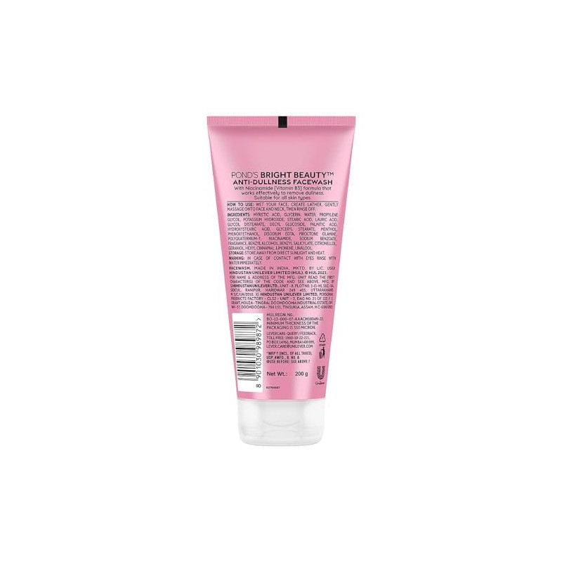 Pond's Beauty Face Wash | Fórmula avanzada de vitamina B3+