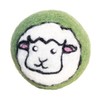 EcoMax Wool Dryer Balls, Heart Black Purple White Stripe