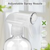 Worldgsb Worldgsb 2 Pack Glass Spray Bottles with Silicone Sleeve,