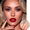 Highlighter Powder Makeup Palette, Face Highlighter Palette, Long Lasting Lightweight