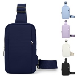 Mayoii Chest Bag,Sling Bag,Waterproof Sling Bags For Men And Women,Lightweight Cross Body Bag Men And Women For Travel, Hiking,Cycling, Camping,Outdoor Sports (Navy, One Size)