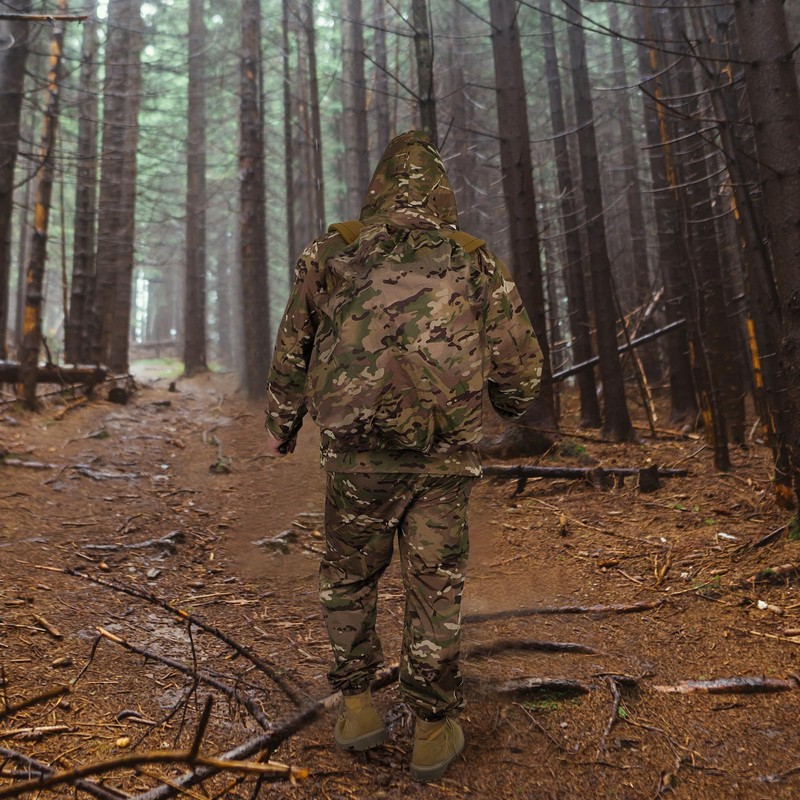 LOOGU Rain Suit, Rain Gear for Men Waterproof, Lightweight Rain