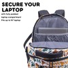 J World New York Atom Multi-compartment Laptop Backpack, Vivid Tweed,