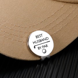 Fathers Day Golf Gifts for Men Father Day from Wife Husband Gifts from Wife Golf Ball Marker for Men Birthday Gifts for Husband from Wife Christmas Gifts for Men Husband Valentines Day Gifts for Him