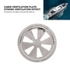 Cabin Ventilation Plate Marine Grade Stainless Steel Round Louver Vent