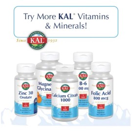 Kal Calcio 1000mg Magnesio 400mg Zinc 15mg Apoyo Salud 250ct