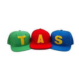 ASVP Shop Fancy Dress Hats Inspired by Classic Cartoon Characters - Costume Cosplay Party Fancy Dress Unisex for Adults and Kids (Red - Green - Blue Set)