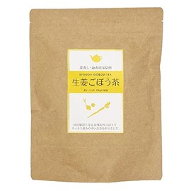 Ginger Burdock Tea 2.1 oz (60 g) (2.0 g x 30 Packs) Health Tea Ginger, Burdock Tea