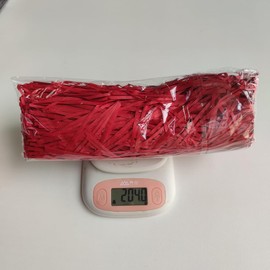 200g Red Shredded Tissue Paper for Gift Boxes & Hampers, Gift Wrapping Accessories,Hamper Filling,Gift Packaging Filler