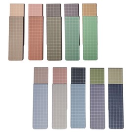 10 Pieces Bookmarks Magnetic Bookmarks Magnet Page Markers for Students Teachers Reader Magnet Bookmark Clips Bookmarks for Women Men Kids Book Lovers School Home Office Reading Magnetic Page Clips