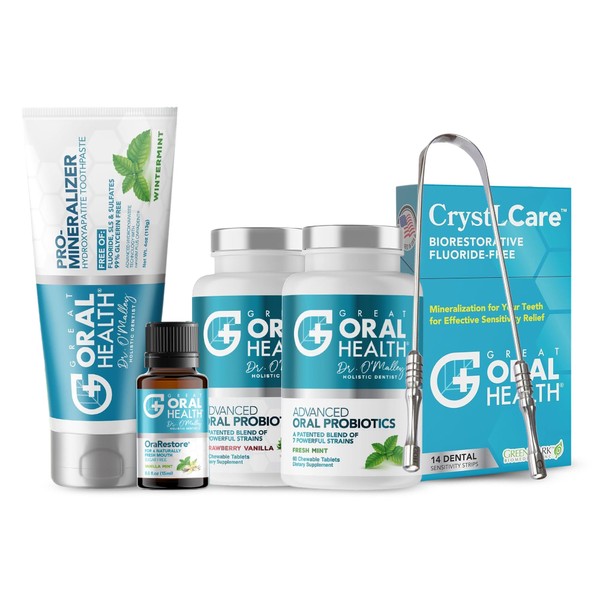 Dental Care Kit 6-In-1 Oral Hygiene Products for Adults: Oral