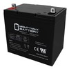 Mighty Max Battery 12V 55Ah Battery for Sunrise Medical Quickie