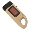 Hand Crank Solar Powered Flashlight Emergency Rechargeable LED Flashlight Self