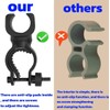 2 Pack Shower Chair Shower Head Holder, Wheelchair Cane Holder