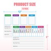 10 Pack Dry Erase Place Value Whiteboard Card,9" x 12"