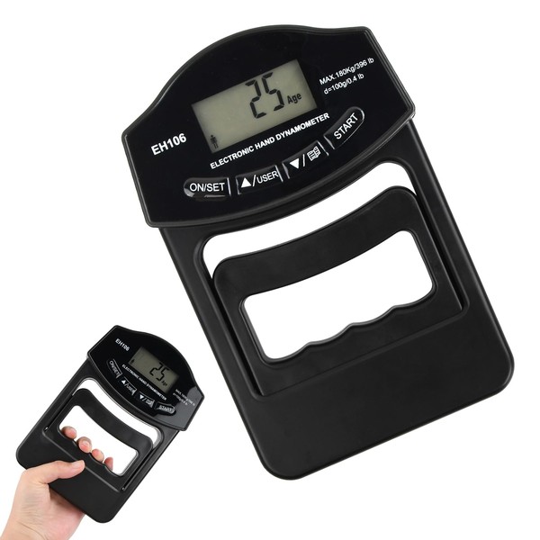 Grip Strength Tester Hand Grip Dynamometer Grip Tester Grip Strength