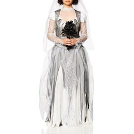 Rubie's Unisex-Children and Teenager's Dead Bride Costume, Multicolour, XL