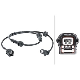 HELLA 6PU 012 679-821 Sensor Wheel Speed 12 V 2-Pin Cable 754 mm