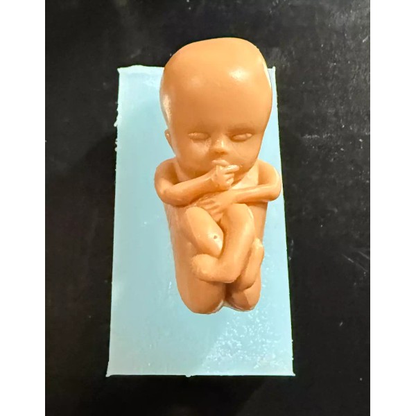 Handmade Silicone molds, Human Baby Figure Mini Dolls Organs Anatomy