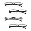LUFF 4Pack Para Mujeres Lee Gafas Para Hombres Anti -
