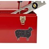2 x 10cm Meat Cuts Lamb Sheep Vinyl Sticker Laptop